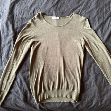 Maglione verde kaki M