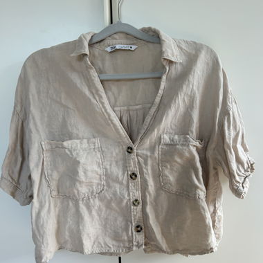 Zara cropped-top 