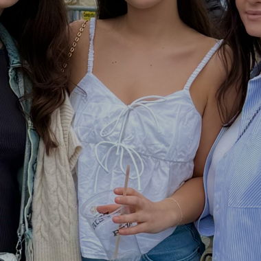 Crop Top mit schleife 