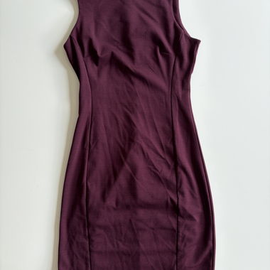 Sleeveless Sheath Dress bordeaux