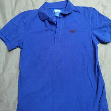 adidas polo electric blue