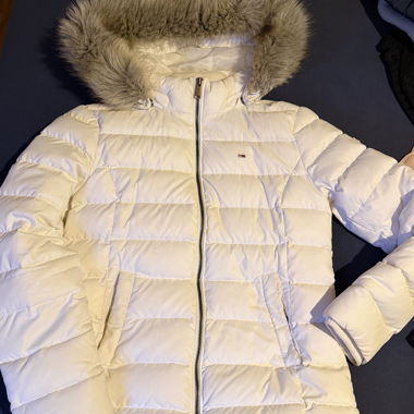 Piumino bianco Tommy Jeans