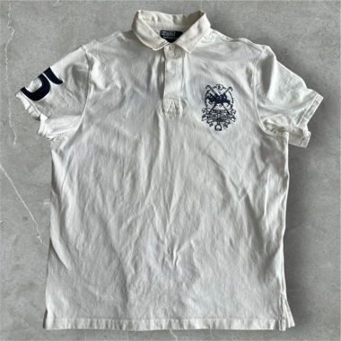 White polo ralph lauren shirt 