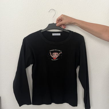 Betty Boop Long Sleeve Shirt