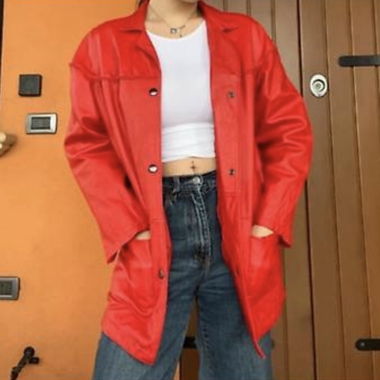 Red Biker Jacket