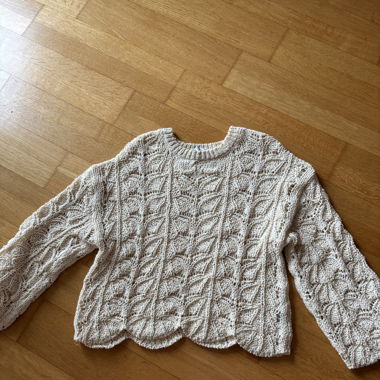 Pretty Cream Sweater