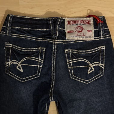 lowrise vintage jeans