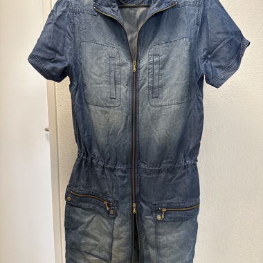 Abito in Jeans con cerniera