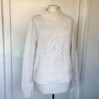 Pull écru
