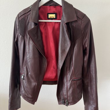 Lederjacke