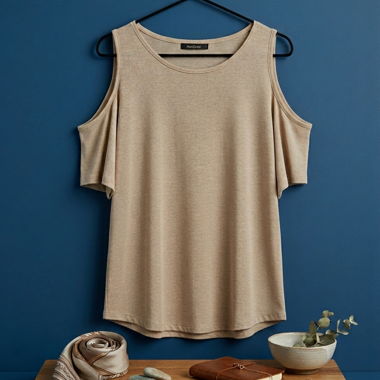 Blouse dorée / M