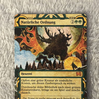 MTG Karte Natürliche Ordnung