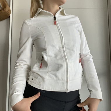 Prada white jacket size S