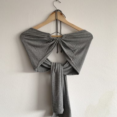 Top MM6 Maison Margiela gris T.S
