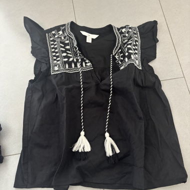H&M Embroidered Blouse