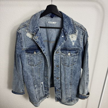 Veste en jean Stradivarius