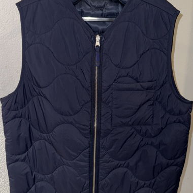 Gilet navy trapuntato Arket