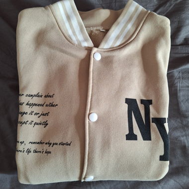 Veste bomber varsity