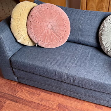 Schlafsofa Bettsofa Sofa Anthrazit Gästebett