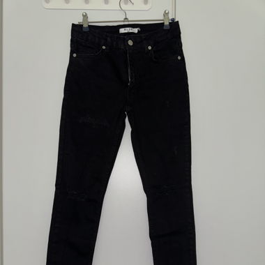 black ripped NA-KD jeans