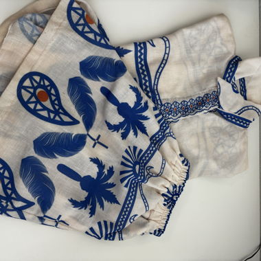 Summer Set with Palm Print