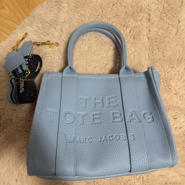 Borsa tote finta Marc Jacobs blu
