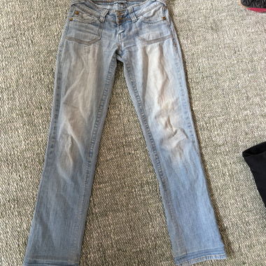 Hydraulic Damenjeans hellblau
