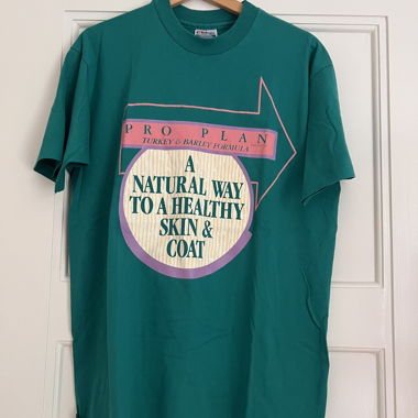 T-shirt graphique vert made in USA