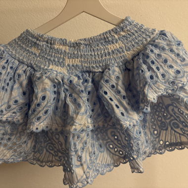 Minigonna blu 