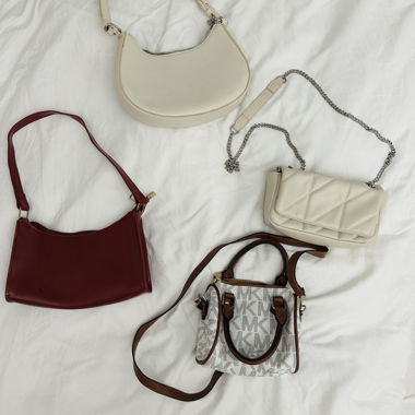 4 kleine Handtaschen Set