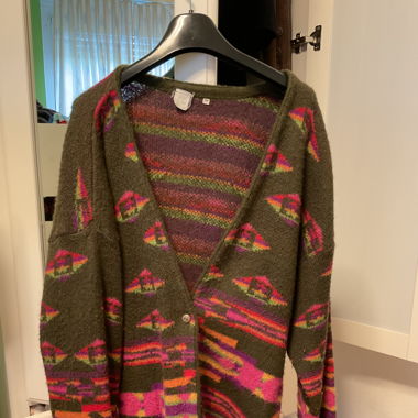 Bunte Strickjacke, Gr.38
