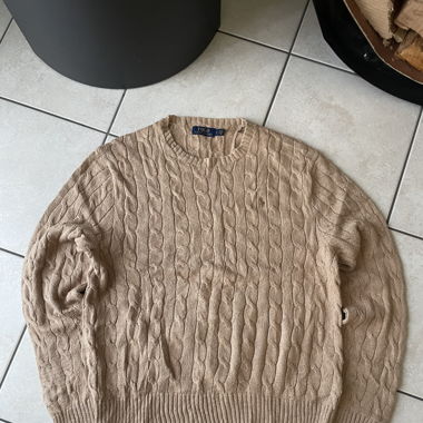 Ralph Lauren Cable Knit M Beige