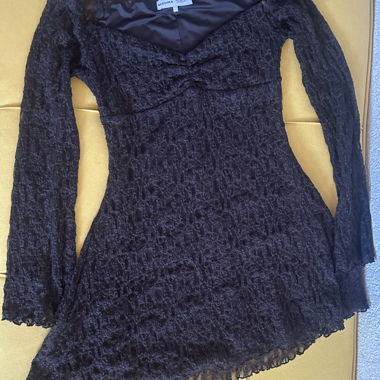 Brown Lace Dress
