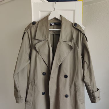 Trenchcoat Olivgrün