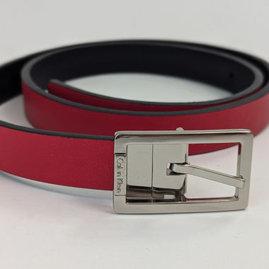 Ceinture Calvin Klein rouge 95cm