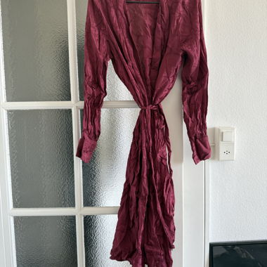 Kimono long bordeaux Vero Moda