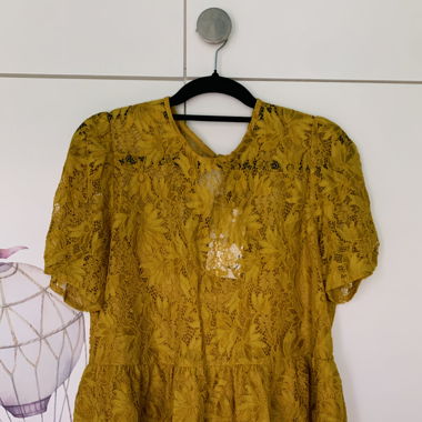 Spitzenbluse von Zara / XL