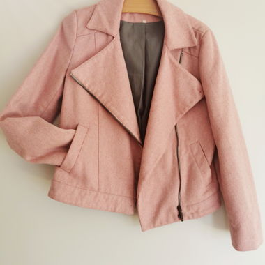 Pink Biker Jacket