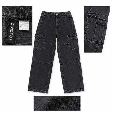 Jeans cargo H&M Divided