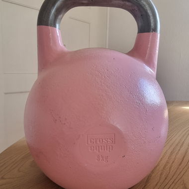 Kettlebell 8 kg rose