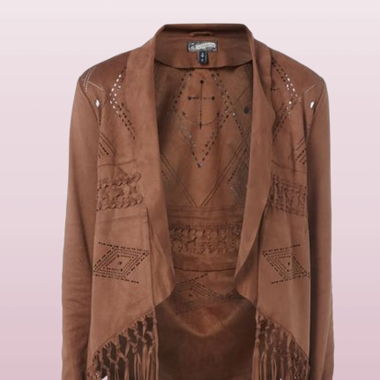 Western-Style Jacke von DREIMASTER in S