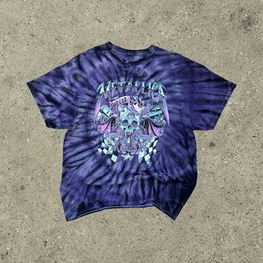 T-shirt Metallica tie-dye – Motorcycle Club 