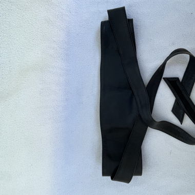 Cintura in vita nera "Designer Remix"