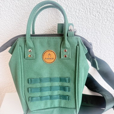 Mini-Rucksack Cabaia grün