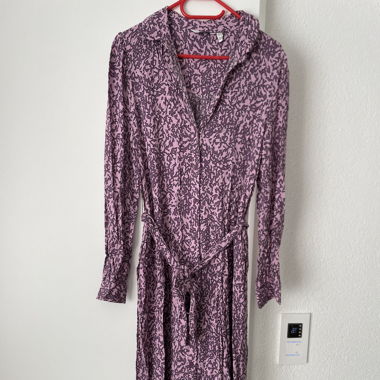 Kleid Zalando lila 