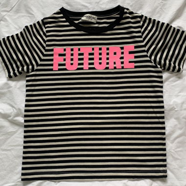 Essentiel Antwerp striped, “FUTURE” T-Shirt