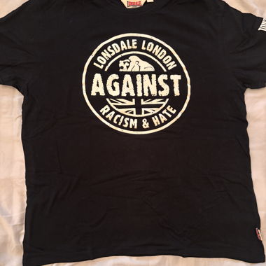 Lonsdale London black graphic T-shirt L