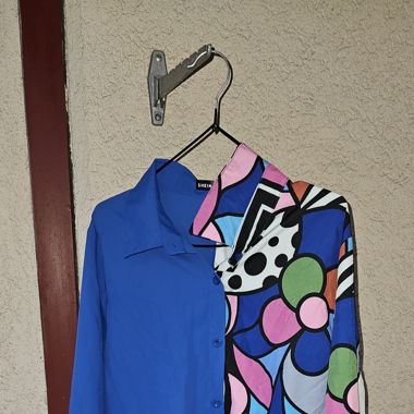 Robe bleu