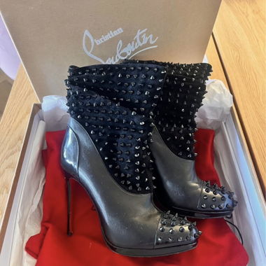 Christian Louboutin Spike Boots 38.5