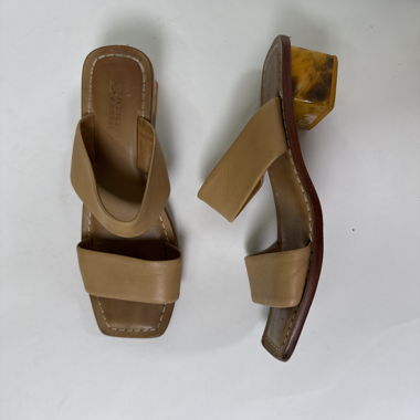 Sandales à talons Mercedes Castillo beige